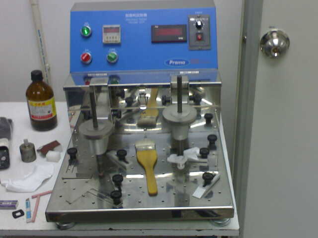 臺(tái)灣Prema&nbsp;A20-339&nbsp;酒精耐磨試驗(yàn)機(jī)